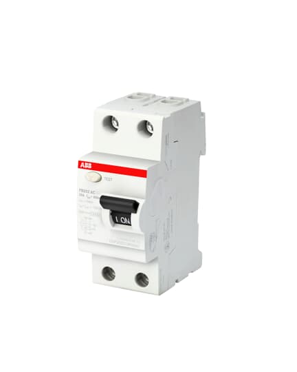 ABB Switchgears, ABB 1SYF202015R1250 FB202 25A-30mA (AC)