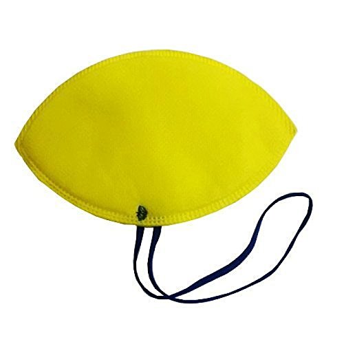 PPE, Disposable Non-Woven Face Mask (Yellow)