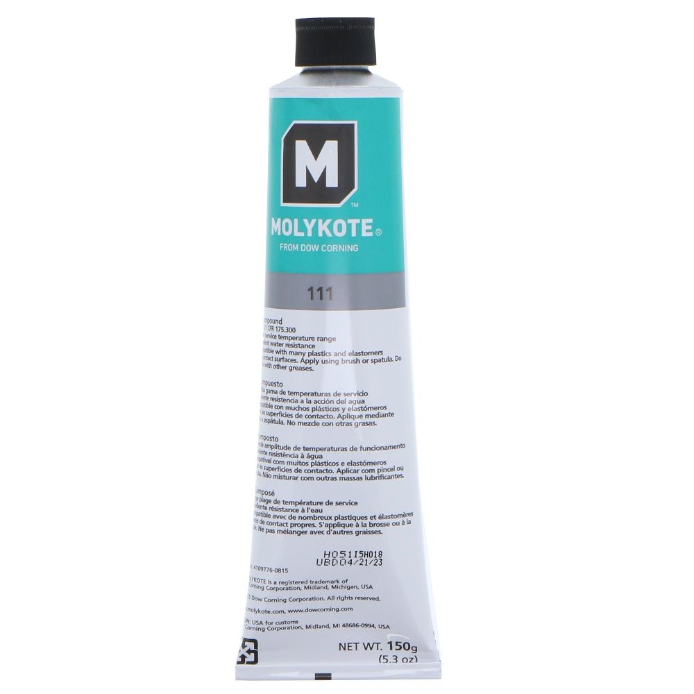 NEO, Dow Molykote 111 O-Ring Silicone Lubricant - 5.3 Oz. Tube