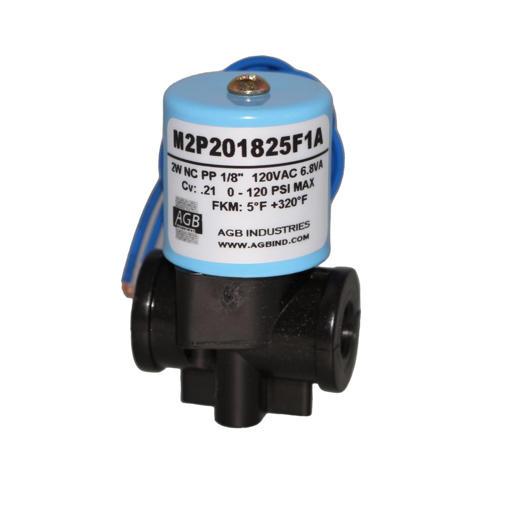 AGB INDUSTRIES, Electronic Shut-Off 2 way NC 115V 1/8 FPT