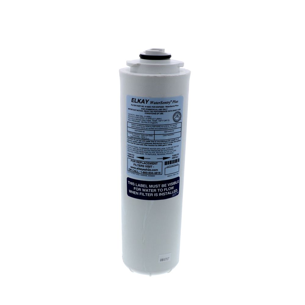 Elkay, Elkay 51300C WaterSentry Plus Replacement Filter Cartridge for EWF3000 Systems