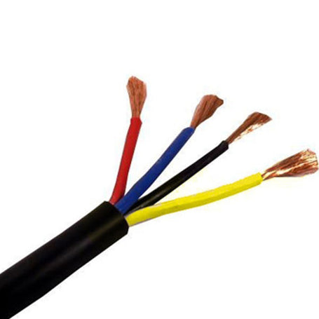 Finolex, Finolex 1 SQMM X 4 CORE PVC Insulated  & SHEATHED COPPER FLEXIBLE CABLE BLACK (100 Meters)