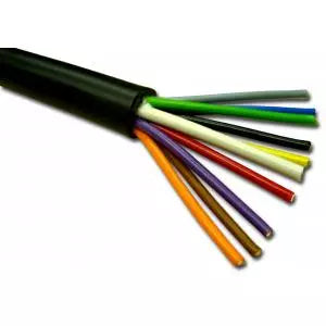 Finolex, Finolex 2.5 SQMM X 10 CORE PVC Insulated  & SHEATHED COPPER FLEXIBLE CABLE BLACK (100 Meters)