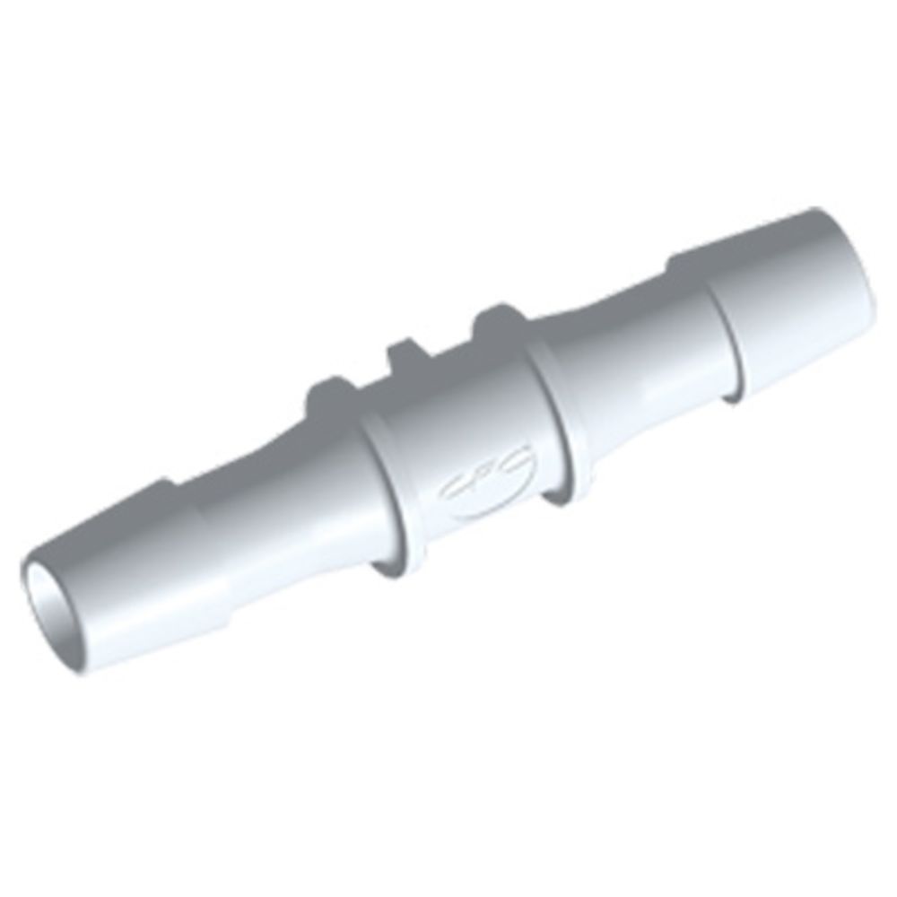 Colder Products, FitQuik PVDF Tube to Tube Straight Fitting - 1/4 ID x 1/4 ID