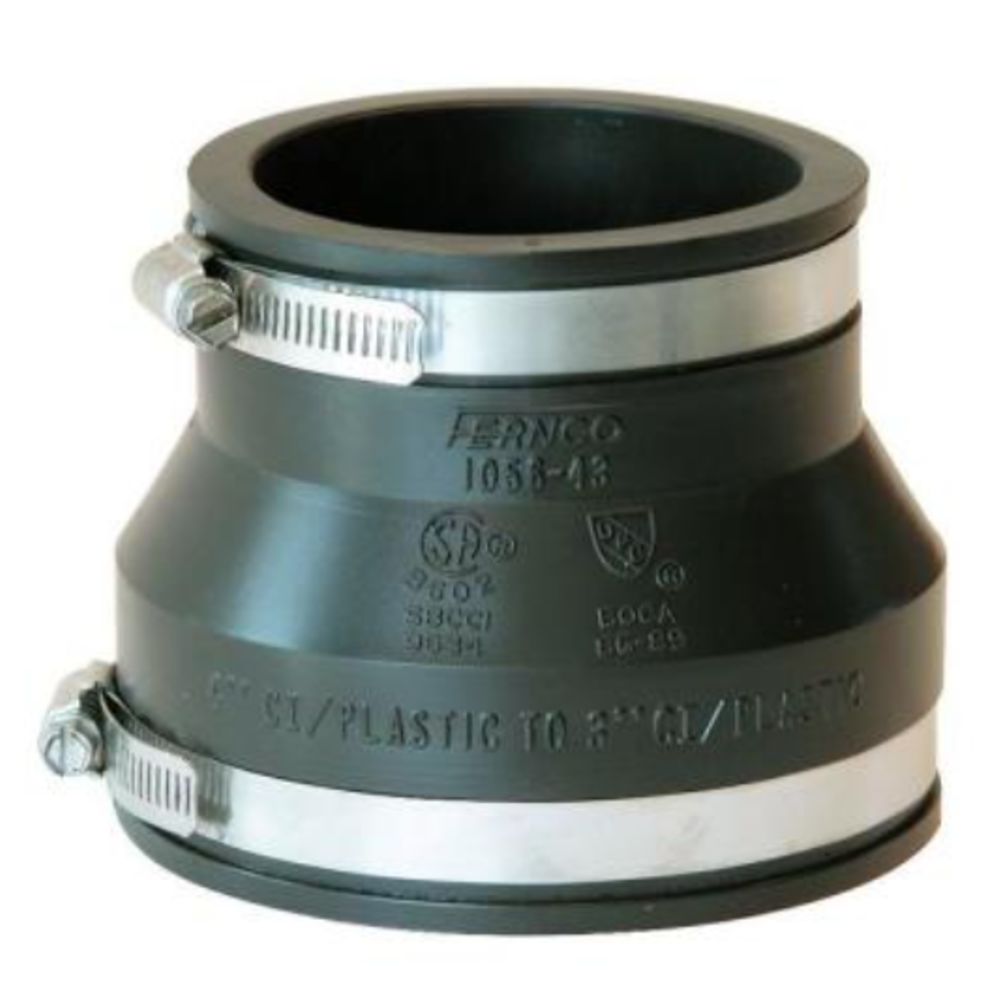 Fernco, Flexible Coupling by Fernco 4x3"