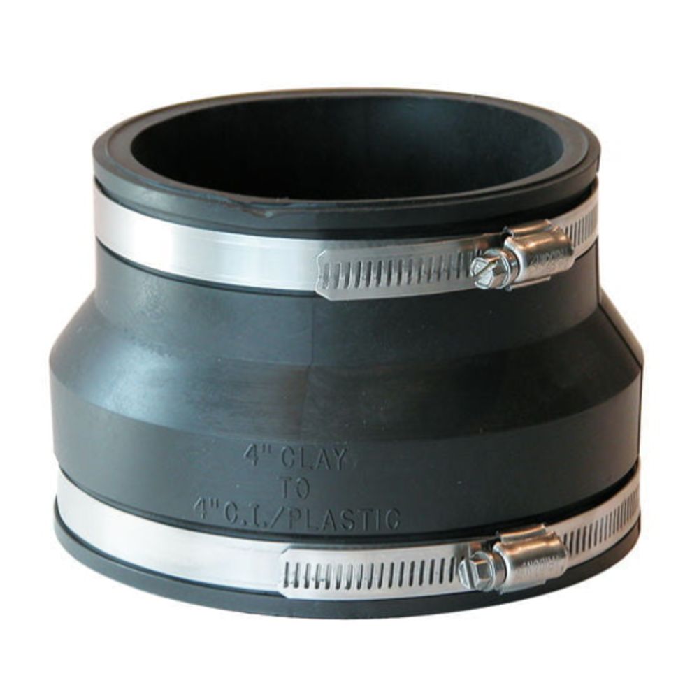 Fernco, Flexible Coupling by Fernco 4x4"