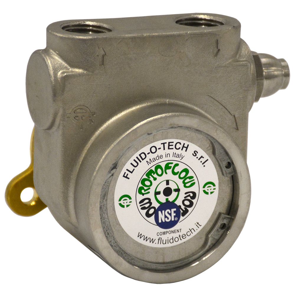 Fluid-o-Tech, Fluid-o-Tech Stainless Steel Rotary Vane Pump 250 gph 1/2" NPT