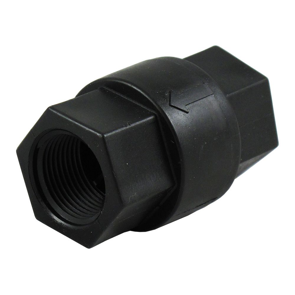 SMC, Inline Poppet Check Valve 687 Series PP 3/4" FPT - BUNA