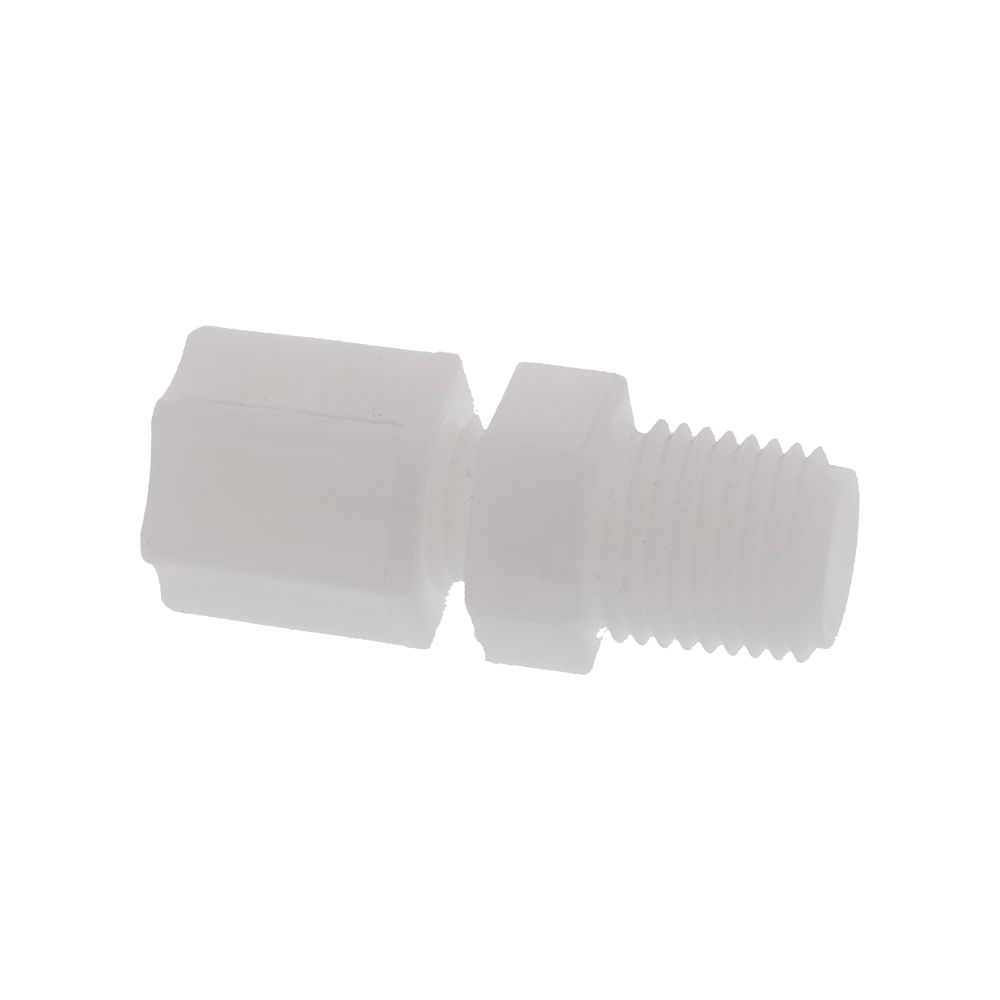 JACO Manufacturing Company, JACO 10-4-4-C-PG Celcon Acetal Male Connector 1/4 OD Tube x 1/4 MPT