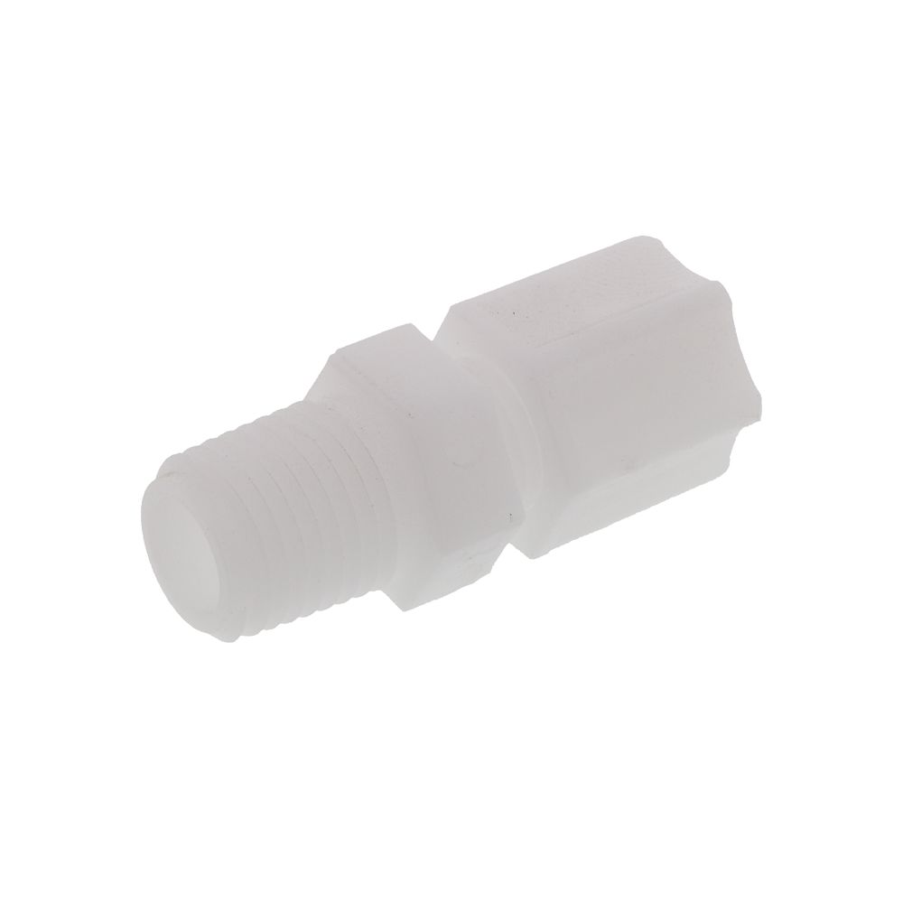 JACO Manufacturing Company, JACO 10-4-4-C-PG Celcon Acetal Male Connector 1/4 OD Tube x 1/4 MPT