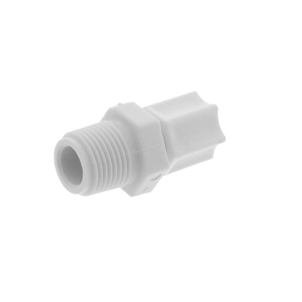 JACO Manufacturing Company, JACO 10-4-6-P-PG Polypropylene Male Connector 1/4 OD Tube x 3/8 MPT