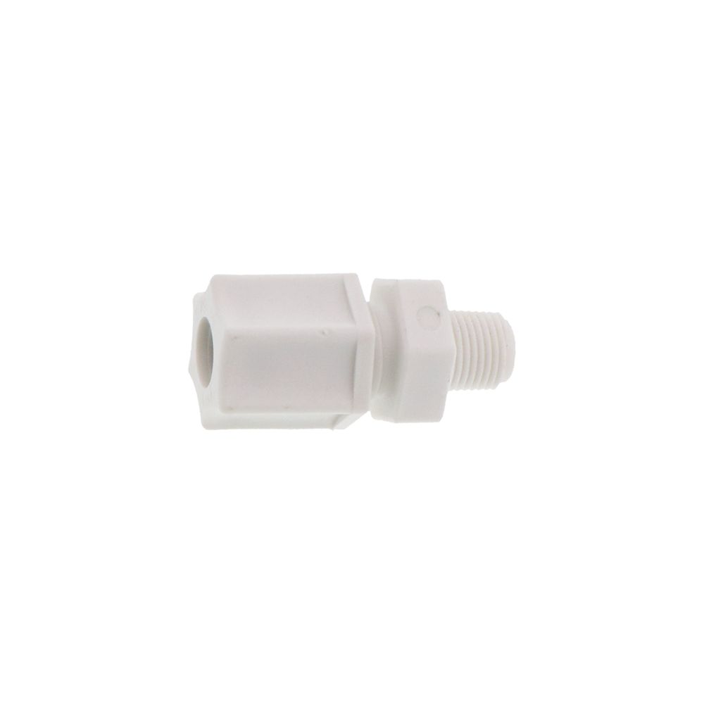 JACO Manufacturing Company, JACO 10-5-2-P-PG Polypropylene Male Connector 5/16 OD Tube x 1/8 MPT