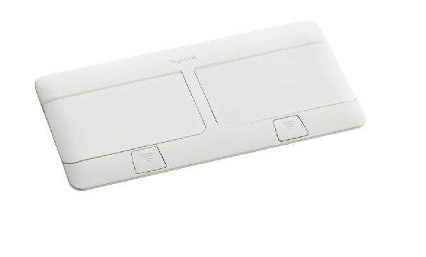 Legrand, Legrand 054013 - MATT ALUMINIUM FINISH 8(2*4) MODULES POP TYPE FLUSH MOUNTING BOXES