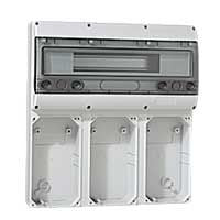 Legrand, Legrand 057706 - SURFACE MOUNTING BOX WITH 18 MODULE DINRAIL UPTO 6 SOCKETS