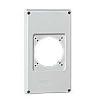 Legrand, Legrand 057712 - FACE PLATES FOR 1 X 16A OR 32 UPTO A SOCKETS