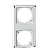 Legrand, Legrand 057713 - FACE PLATES FOR 2 X 16A UPTO A SOCKETS