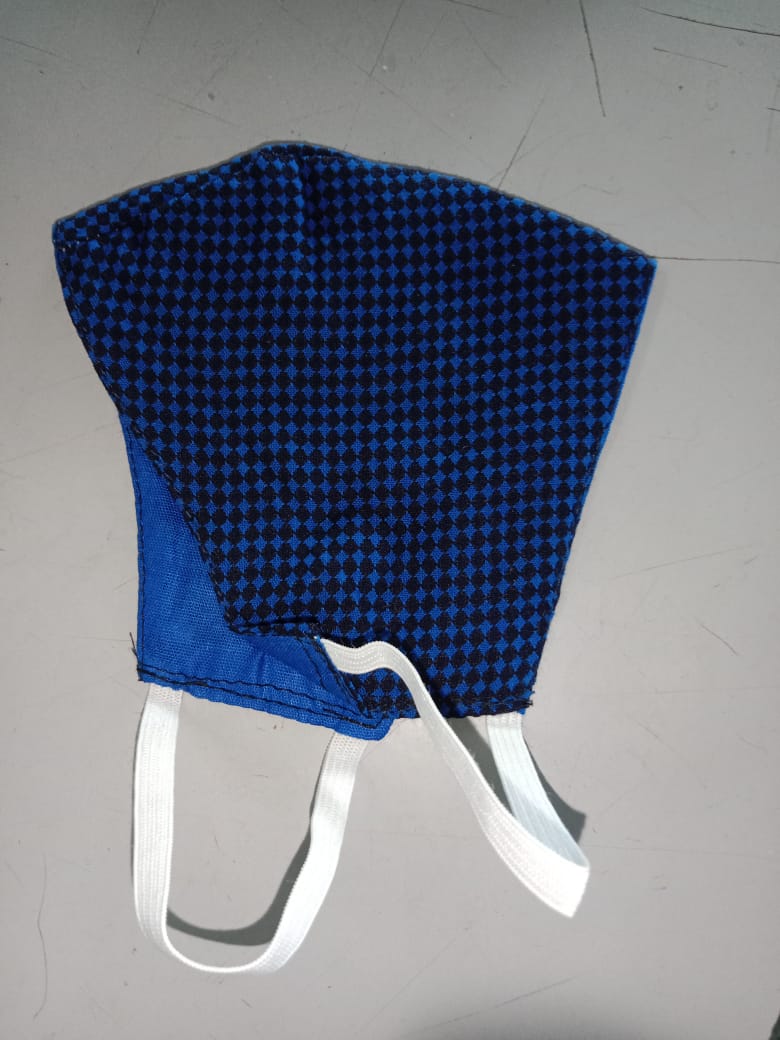 PPE, RM-DLDL1 - BLUE REUSABLE MASK