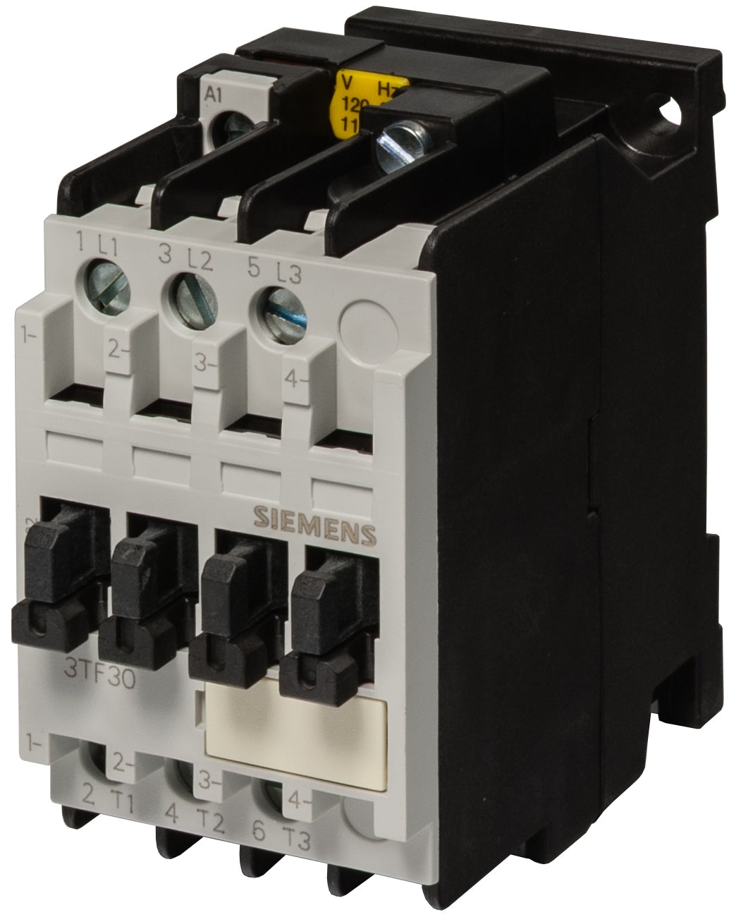 Siemens Switchgears, Sicop 9A 110V 1NO Triple Pole Contactor - 3TF30100AF0