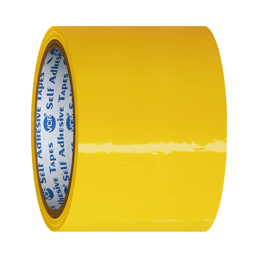 MRO, Yellow Color Cello Tape 75 Mm Width - 1 QTY